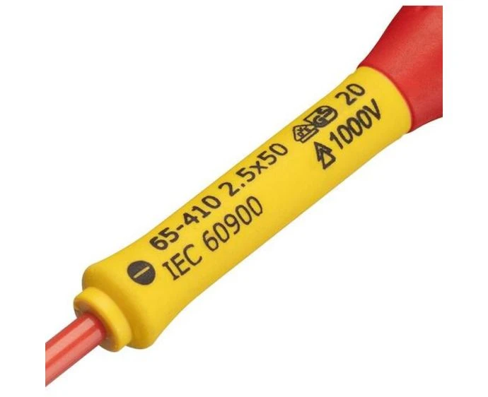 Stanley FatMax VDE Insulated S/D Parallel Tip 2.5mm x 50mm