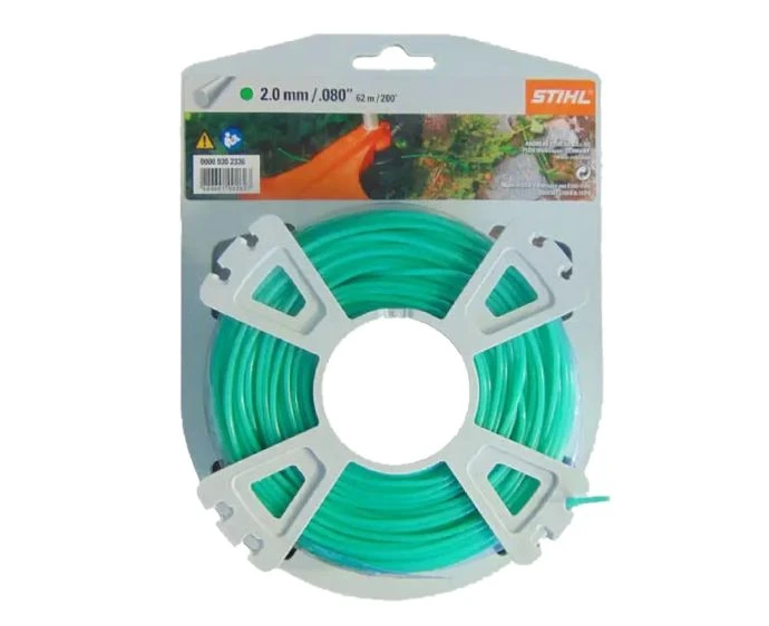 Stihl 0000 930 2336 Line Carded Round Green 2.0mm x 60m