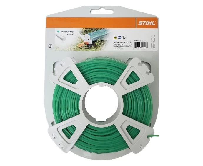 Stihl 0000 930 2337 Line Carded Round Green 2.0mm x 119m