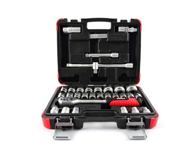 Hilka 1/2" Drive 32 Piece Metric Socket Set | 01123202