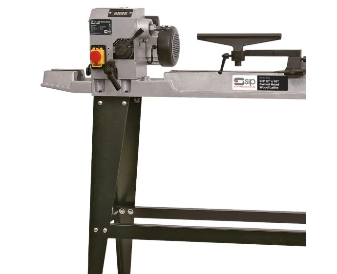 SIP 12" x 36" Swivel Head Wood Lathe | 01938