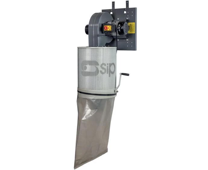 SIP 1HP Wall-Mount Single Cartridge Dust Collector | 01964