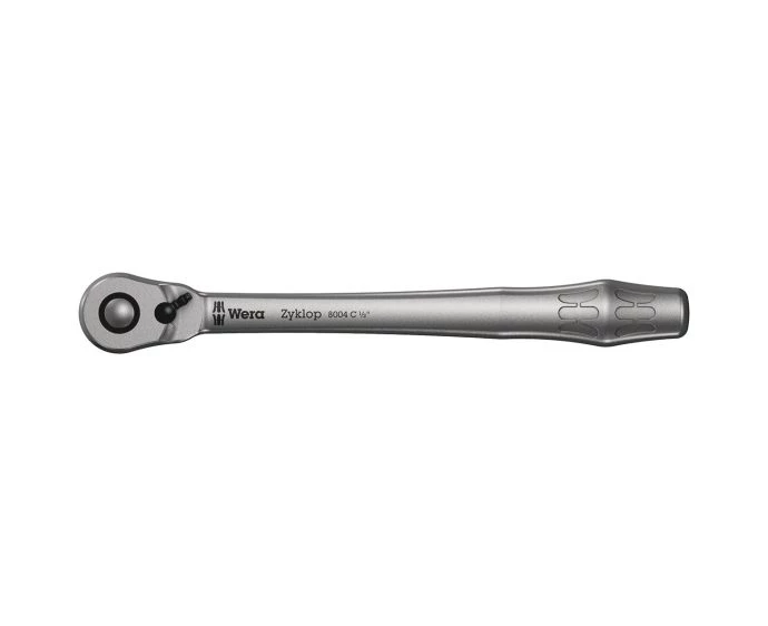 Wera 8004 C 1/2" Drive Zyklop Metal Ratchet with Switch Lever 281 mm | 05004064001