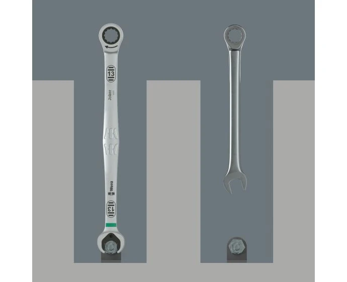 Wera 6007 Joker SB Long Ring Ratchet Spanner 17 mm | 05020353001