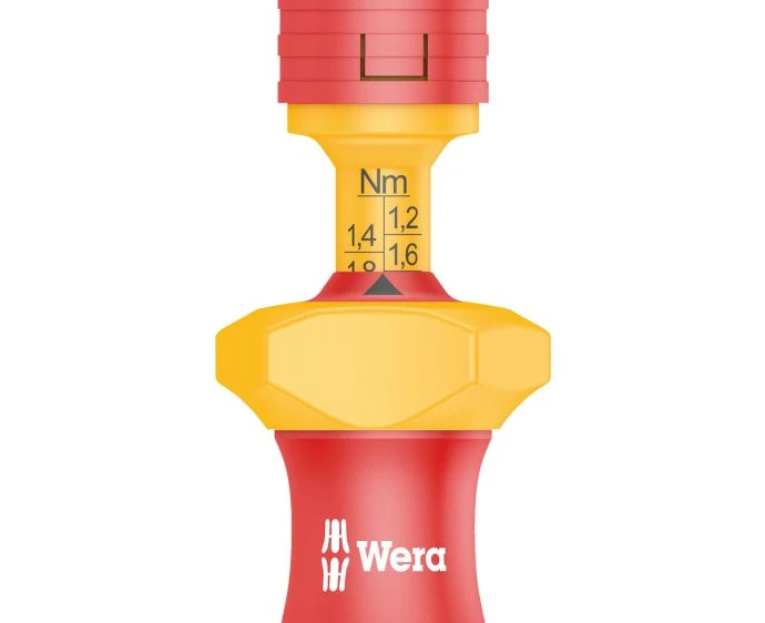 Wera 05074750001 Series 7441 VDE Kraftform Adjustable Torque Screwdriver Handle
