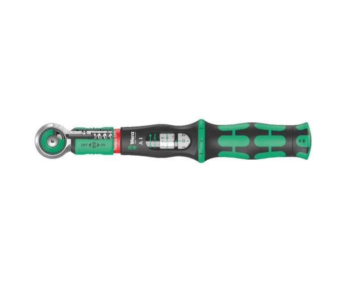 Wera 05075800001 1/4" Square Head Drive Adjustable Safe-Torque A 1 Torque Wrench 2-12 Nm