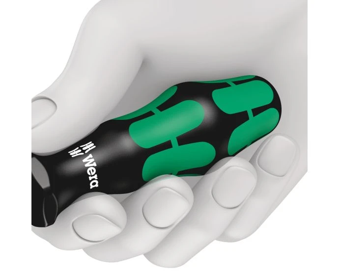 Wera PZ1 x 80mm Kraftform Lasertip Pozidriv Screwdriver 355 PZ | 05009310001