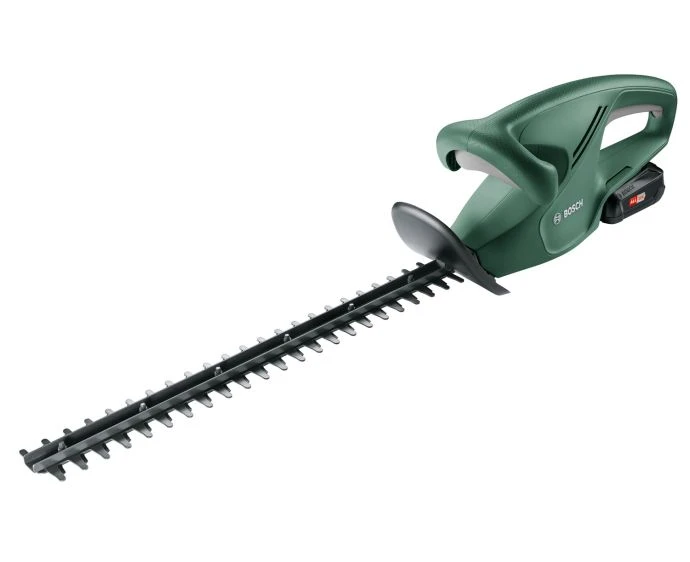 Bosch 0600849H71 18V Green EasyHedgecut 450mm Cordless Hedge Cutter With 1 x 2.0Ah Battery & Charger