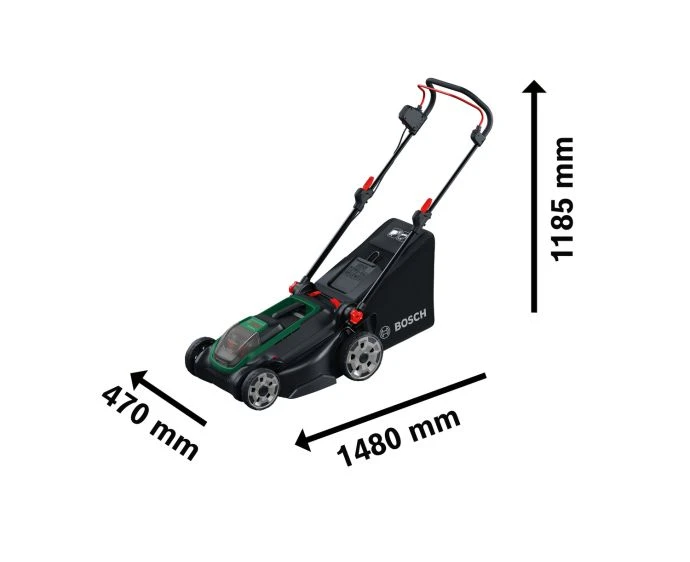 Bosch ROTAK18V2-43 Cordless Brushless Lawn Mower Bare Unit | 06008B9L01
