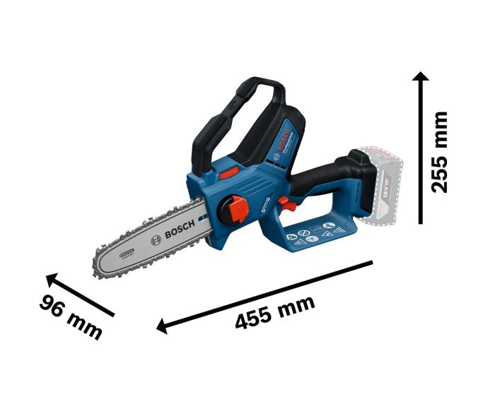 Bosch GKE 18V-20 Professional Cordless Brushless Pruner Saw Bare Unit | 06008D7100