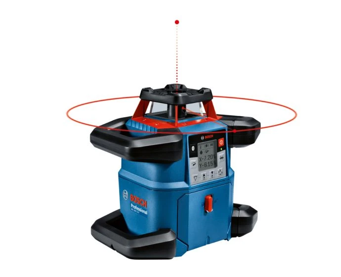 Bosch GRL 600 CHV Professional Rotation Laser With 2 x 1.5 V LR6 Batteries (AA), 4 x 1.5 V LR20 Batteries (D) & L-BOXX | 0601061F01