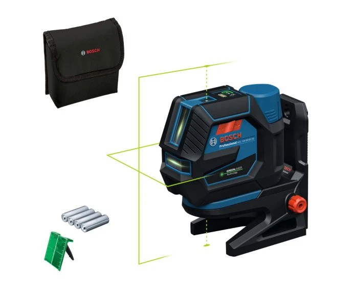 Bosch GCL 12V-50-22 CG Professional Combi Laser With 4 x 1.5 V LR6 Batteries | 0601066S00