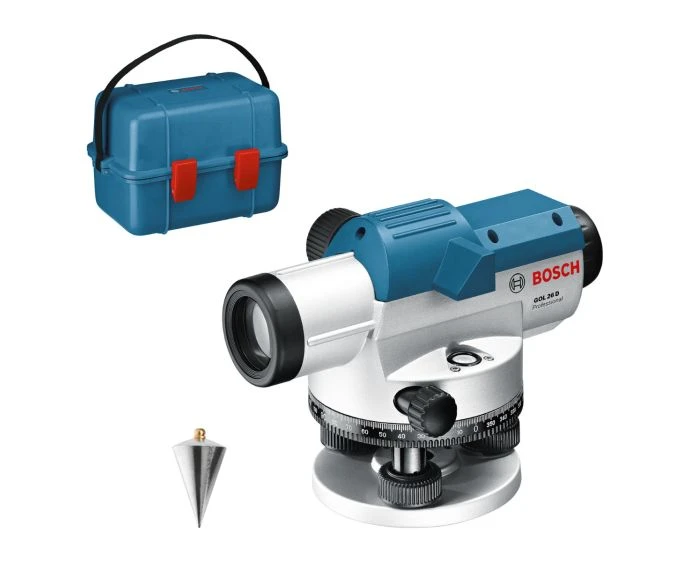 Bosch GOL 26 D Professional Optical Level With Carry Case | 0601068000