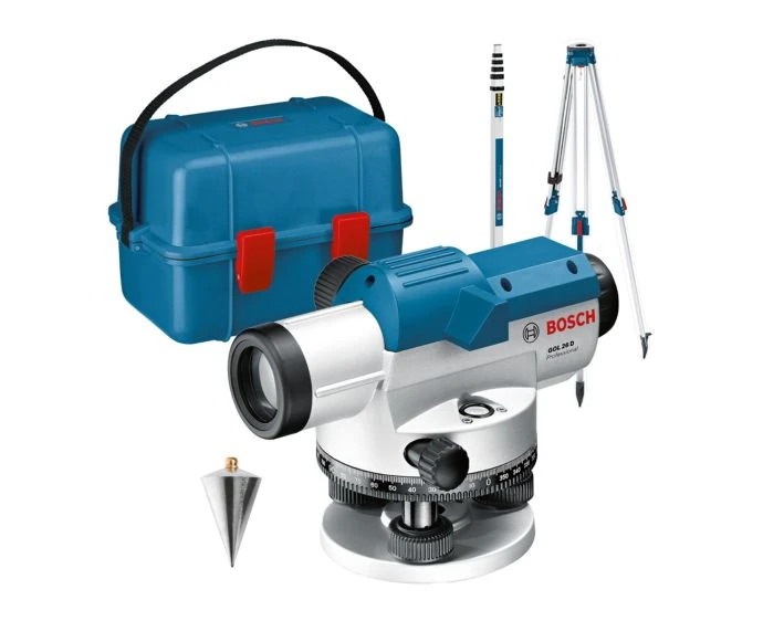 Bosch GOL 26 D Professional Optical Level With Carry Case | 0601068002