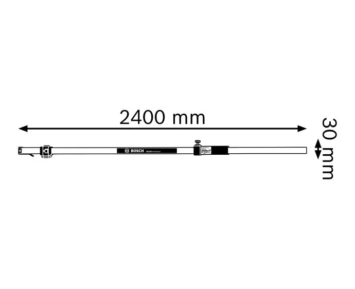 Bosch GR 240 Professional Levelling Staff | 0601094100