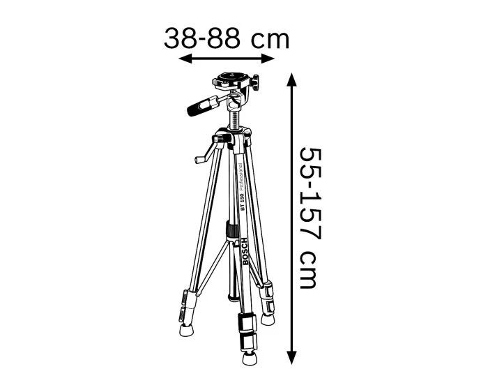 Bosch BT 150 Professional Building Tripod | 0601096B00