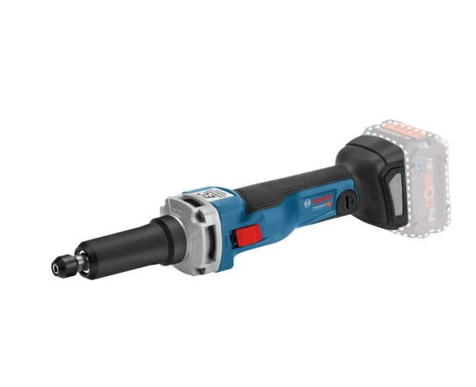 Bosch GGS 18V-23 LC Professional Cordless Brushless Straight Grinder with L-Boxx | 0601229100
