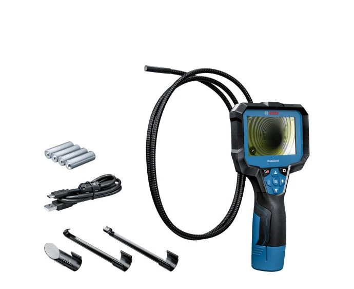 Bosch Professional GIC 12V-4-23 C Inspection Camera With 4 x AA LR6 Batteries & USB-C Cable | 0601241500