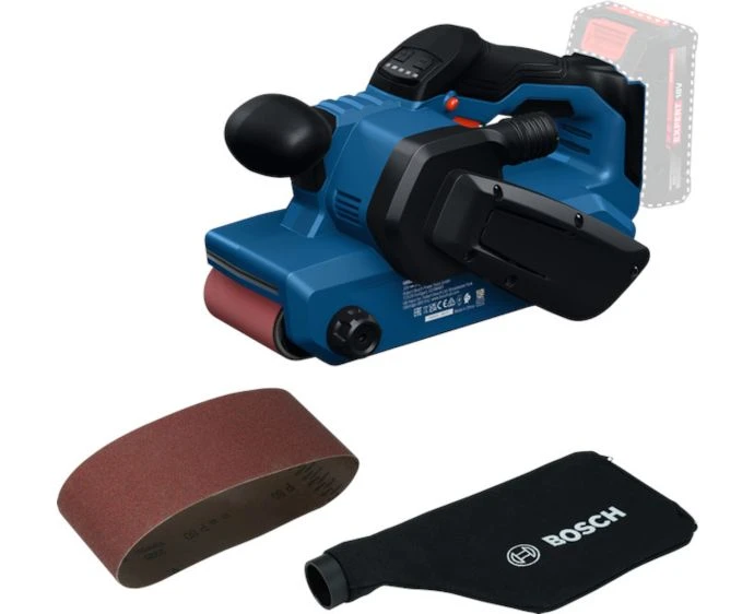 Bosch GBS18V-75 Cordless Brushless Belt Sander Bare Unit | 06012C2000