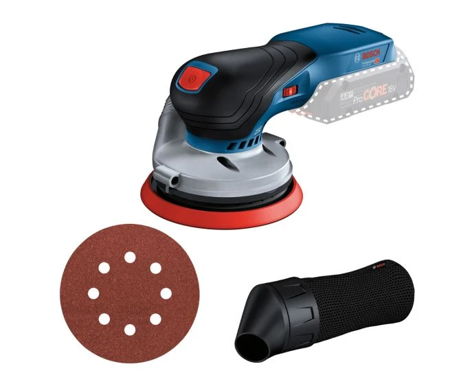 Bosch Professional GEX 18V-125 Heavy Duty Cordless Brushless Random Orbit Sander Bare Unit | 0601372201