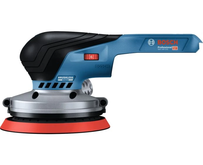 Bosch Professional GEX 18V-125 Heavy Duty Cordless Brushless Random Orbit Sander Bare Unit | 0601372201