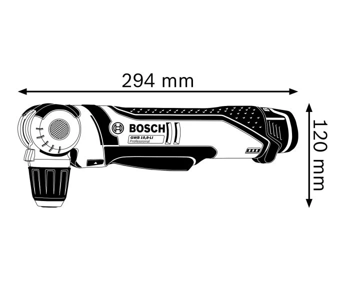 Bosch Professional GWB 12V-10 Cordless Angle Drill Bare Unit | 0601390905