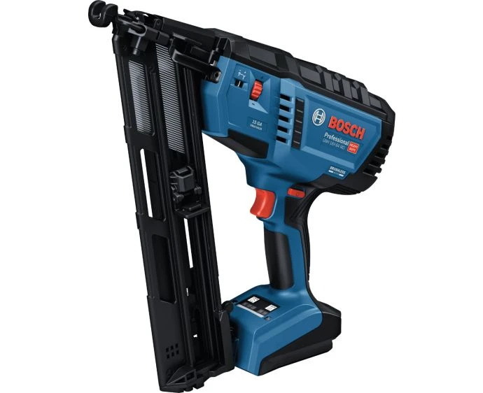 Bosch GNH 18V-64 MD 18V Professional 15Ga Second Fix Cordless Brushless Nail Gun Bare Unit - 0601482200