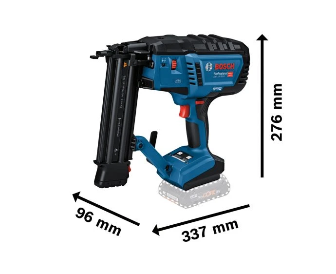 Bosch GNH 18V-50 M 18V Professional Heavy Duty Cordless Brushless Wood Nailer Bare Unit | 0601482400