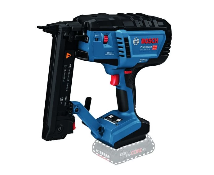 Bosch GTH 18V-38 M 18V Professional 18Ga Second Fix Cordless Brushless Nail Gun With L-Box - 0601482501