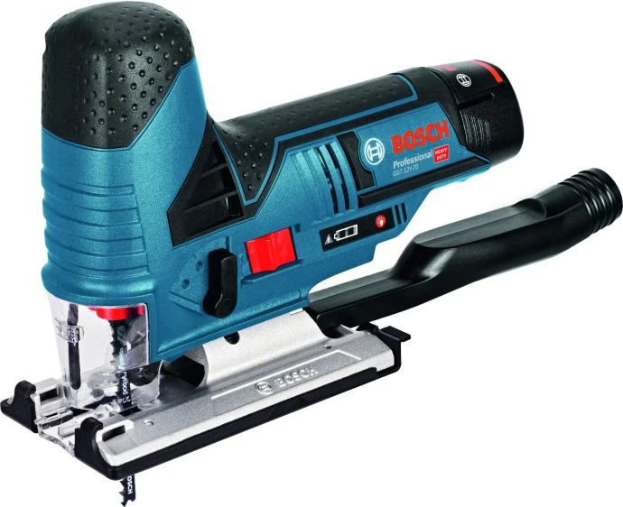 Bosch GST 12V-70 Cordless Jigsaw With 2 x 2.0Ah Batteries, Charger & L-BOXX | 06015A1070