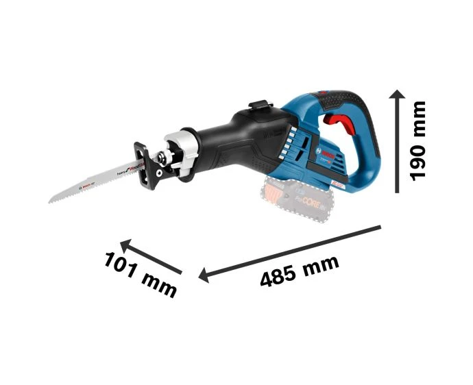 Bosch GSA 18V-32 Professional Cordless Brushless Reciprocating Saw With Carry Case | 06016A8109
