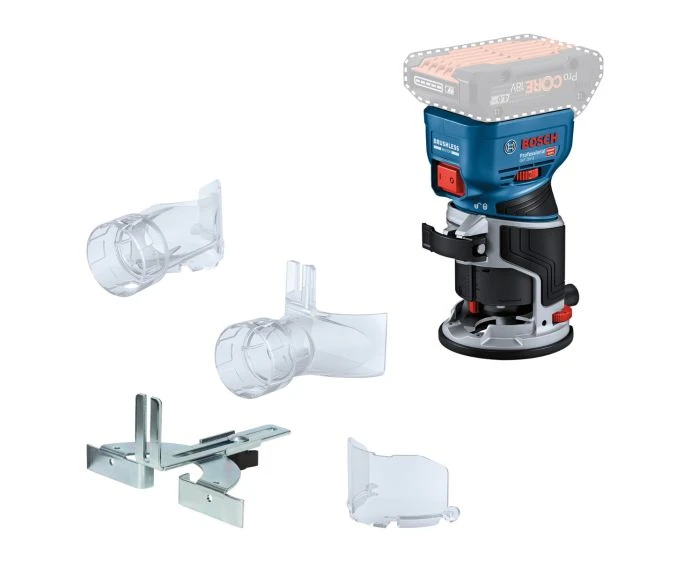 Bosch Professional GKF 18V-8 Cordless Brushless Palm Router Bare Unit | 06016C2070