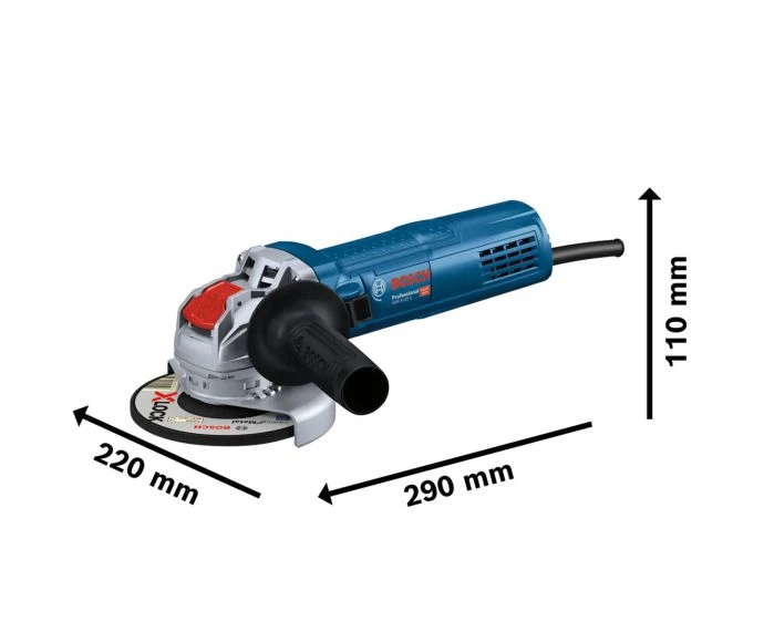 Bosch GWX 9-115 S Professional Angle Grinder With X-LOCK 115 mm 240V | 06017B1070
