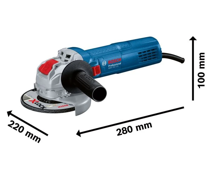 Bosch GWX 750-115 Professional Angle Grinder with X-LOCK 240V | 06017C9070