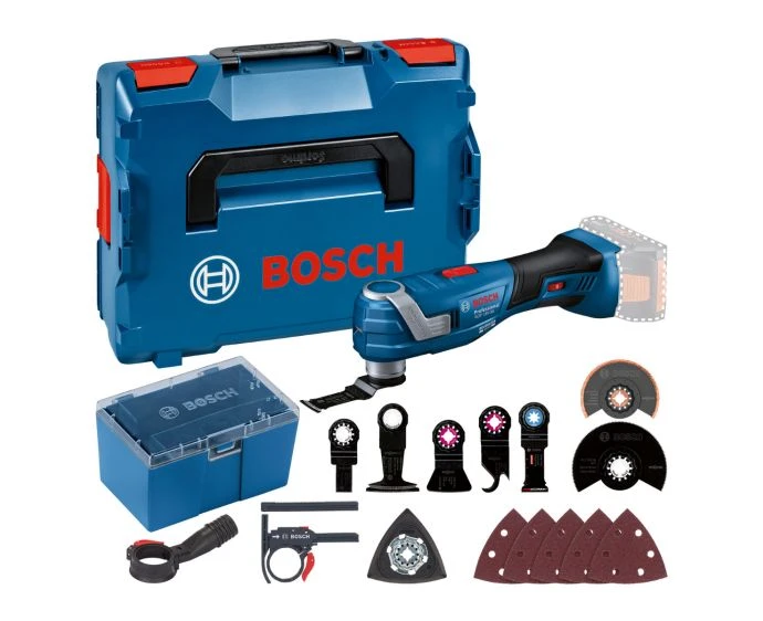 Bosch GOP 18V-34 Professional Cordless Brushless Multi-Cutter with L-BOXX & Accessories | 06018G2002