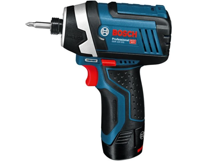Bosch GDR 12V-105 Professional Cordless Impact Driver with 2 x 2.0Ah Batteries, Charger & Case | 06019A6976