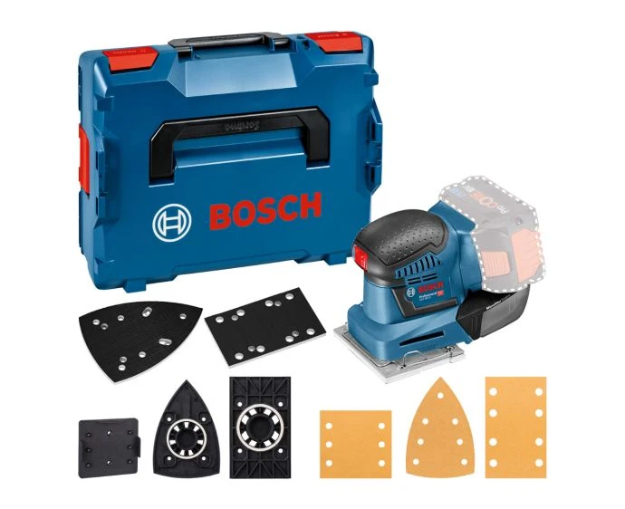 Bosch GSS 18V-10 Professional Cordless Orbital Sander With L-boxx | 06019D0202