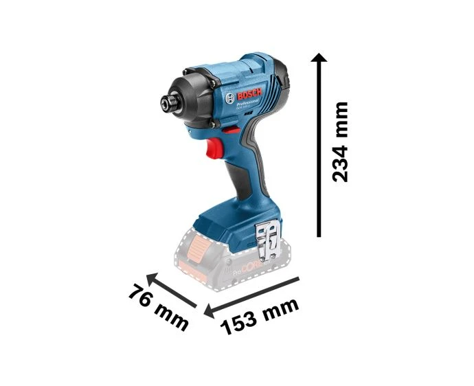 Bosch GDR 18V-160 Professional Cordless Impact Driver Bare Unit | 06019G5106