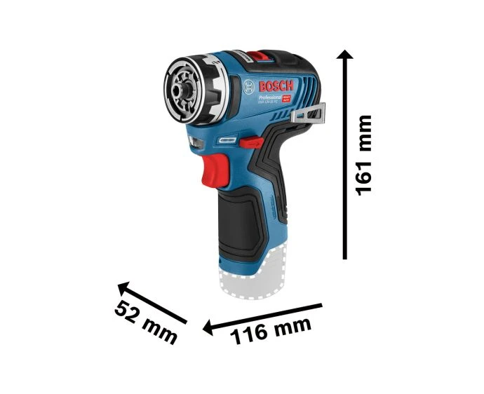 Bosch GSR 12V-35 FC Professional Cordless Brushless Drill Driver Bare Unit | 06019H3004