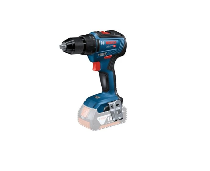 Bosch GSR 18V-55 Professional Cordless Brushless Drill Driver With 2 x 2.0Ah Batteries, Charger & L-Boxx | 06019H5271