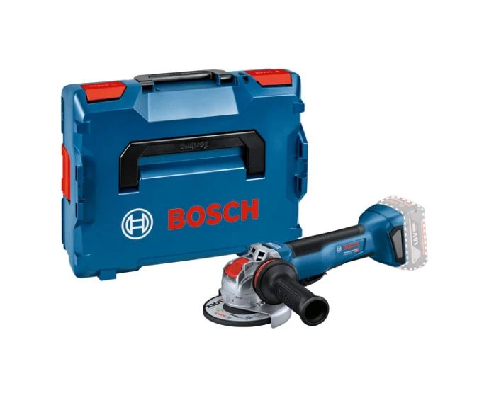 Bosch GWX 18V-10 P Professional Cordless Brushless Angle Grinder with X-LOCK In L-Boxx 125 mm | 06019J4201