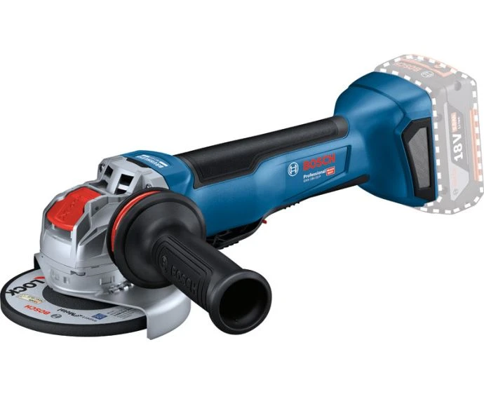 Bosch GWX 18V-10 P Professional Cordless Brushless Angle Grinder with X-LOCK Bare Unit  125 mm | 06019J4200