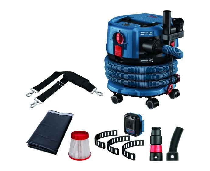 Bosch GAS 18V-12 MC Professional Cordless Dust Extractor Bare Unit | 06019K2000