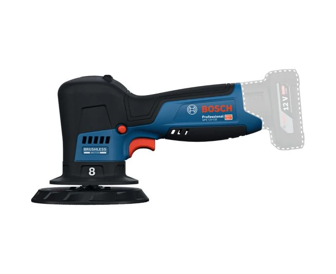 Bosch GPX 12V-125 Professional Cordless Brushless Polisher Bare Unit | 06019L4100