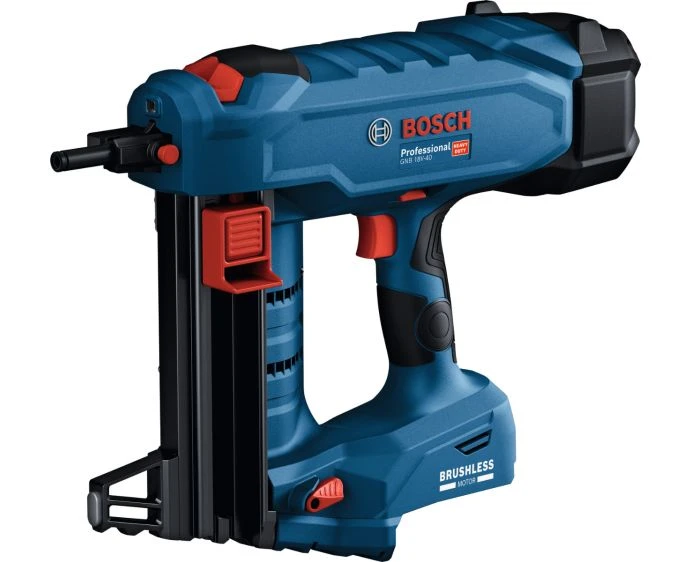 Bosch GNB 18V-40 Professional Cordless Brushless Nailer With XL-Boxx | 06019L7004
