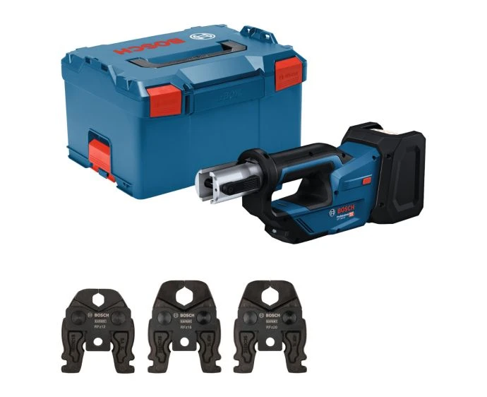 Bosch GPT 18V-19 Cordless Press Tool With Pressing Jaw in L-Boxx | 06019M2001