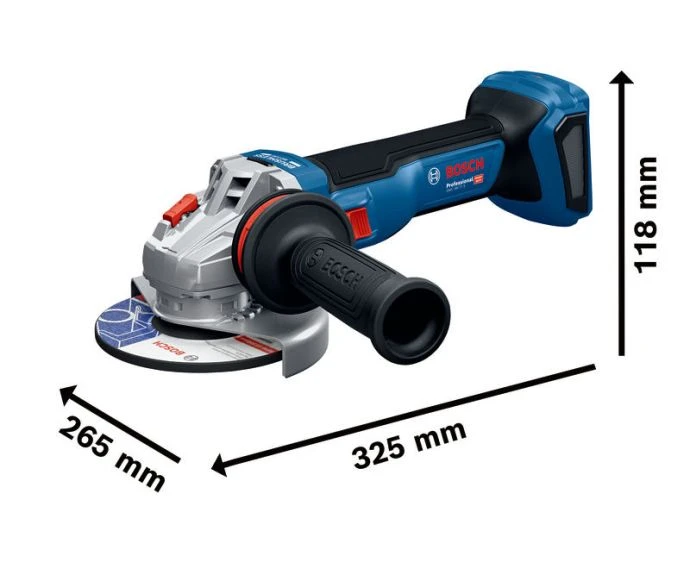 Bosch GWS 18V-11 S Professional Cordless Angle Grinder 125 mm Bare Unit | 06019N4000