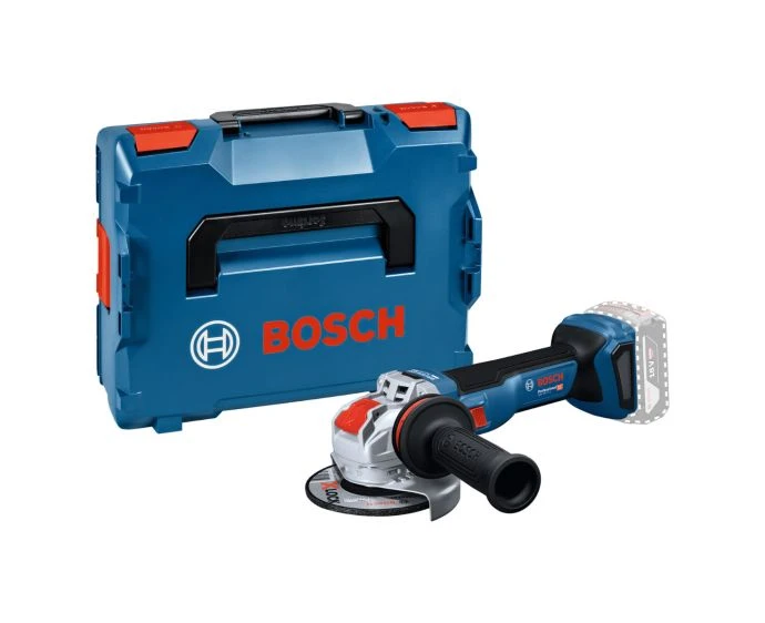 Bosch GWX 18V-11 S Professional Angle Grinder X-LOCK 125mm With L-Boxx | 06019N4200