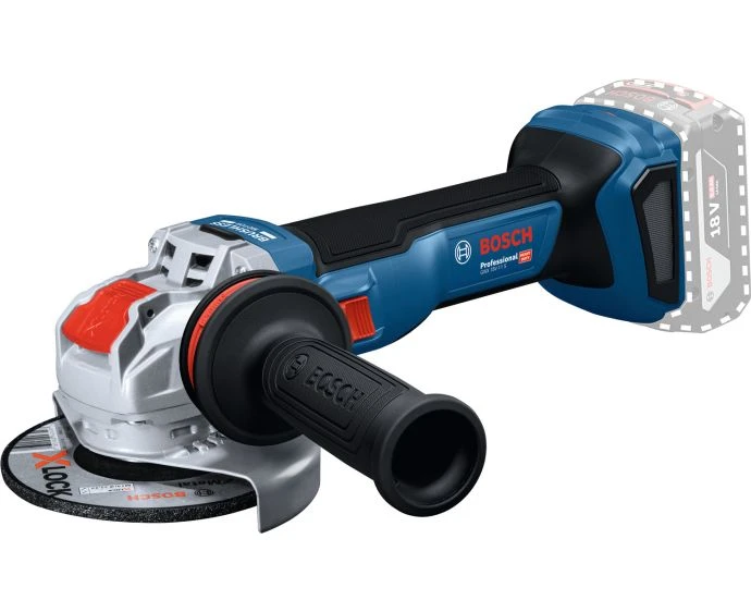 Bosch GWX 18V-11 S Professional Angle Grinder X-LOCK 125mm With L-Boxx | 06019N4200