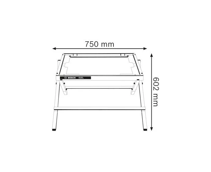 Bosch Professional Heavy Duty GTA 6000 Saw Stand | 0601B24100